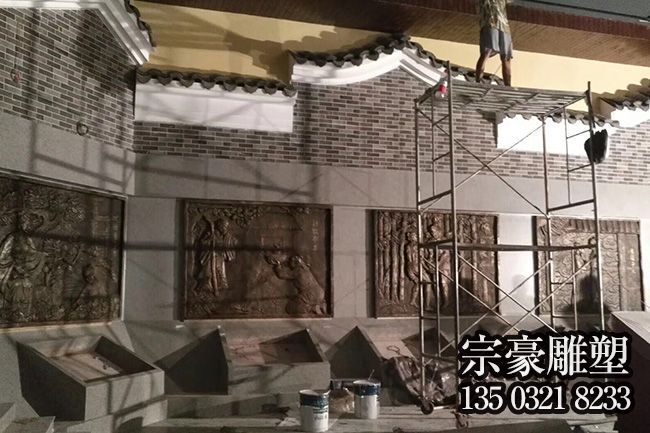 二十四孝紫銅室內裝飾浮雕壁畫 二十四孝紫銅室內裝飾浮雕壁畫