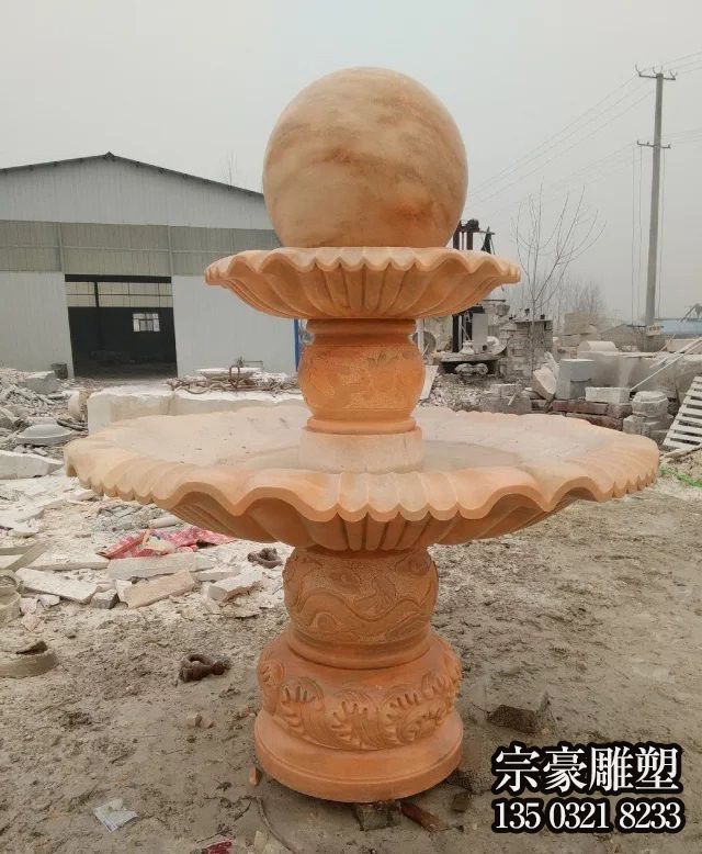 公司招財雙層風(fēng)水球石雕 公司招財雙層風(fēng)水球石雕